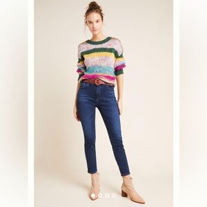 AG Adriano Goldschmied The Stevie Petite Slim Straight Jeans